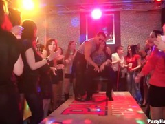 Male stripper dances and fucks hot party sluts clip