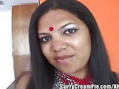 Bbw indian housewife rides cock pov style