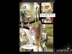 Cartoon sex - babes get pussy fucked and screaming from cock movies