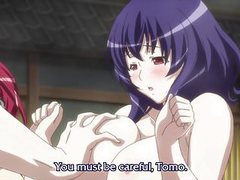Anime tits bath scene -  seikon no qwaser videos