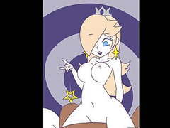 Mario princess rosalina 1up by minus 8