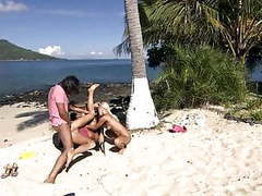 Two girls fuck at caribian beach movies at kilopills.com