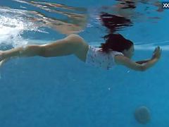 Puzan bruhova fat teen in the pool tubes