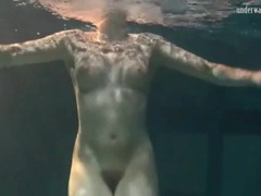 Naked teenage body is beautiful underwater videos
