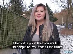 Public agent cute russian loves sex for cash videos