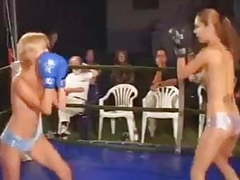 Real topless boxing (2) movies at freekilosex.com