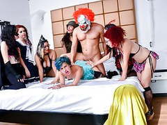Carne del mercado - halloween party orgy with hot colombian