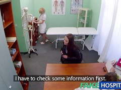 Fakehospital both doctor and nurse give new patient thorough movies at kilopills.com
