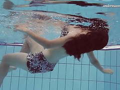 Sima lastova hot underwater must watch!