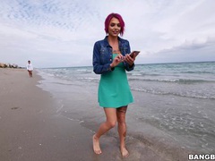 Tattooed girlfriend anna bell peaks gives head and gets fucked, Couple, Hardcore, Pornstars, Beach, Tattoo, Punk, Big Tits, Fake Tits, Blowjob, Cowgirl, Doggystyle, Missionary, Fingering, Handjob