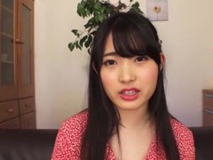 Sweet japanese girl gets her pussy pleasured with toys and a cock