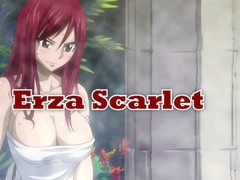 Joi game - fairy tail erza is ready to take a bath with you