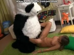 Sex toy party with a horny panda bear, Toys, Funny, Teen (18+) videos