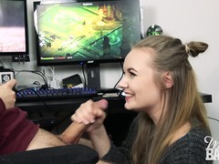 Gaming and sucking - day 3 bj week - miss banana, Big Dick, Blonde, Blowjob, Pornstar, Verified Models movies at find-best-pussy.com