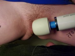Submissive trans guy edging - orgasm denial day 6 - numbing cream on clit, Fetish, Masturbation, Toys, Transgender, Exclusive, Verified Amateurs, Trans Male