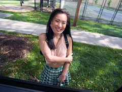 Small boobs asian chick kimmy kimm fucked in the van balls deep, Couple, Hardcore, Reality, Car Fucking, Asian, Long Hair, Small Tits, Pussy, Shaved Pussy, Missionary, Doggystyle, Asshole, Skinny