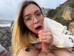 Two girls 18 y.o love to take a dick on vacation on the beach