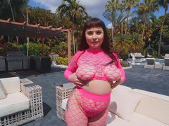 Olivia vee with large tits enjoys while getting fucked hard