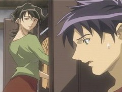 Slutty anime girl lets a dude eat and fuck her hairy pussy