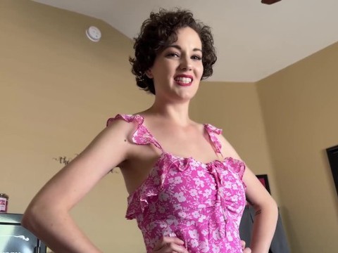 My hot stepmom caught me masturbating & fucked my big white cock