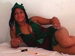 Latina in costume eaten out by a midget movies at find-best-ass.com