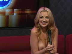Sexy chicks with great tits in lingerie on radio show movies at find-best-videos.com
