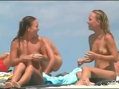 Chicks on the nude beach look super sexy videos