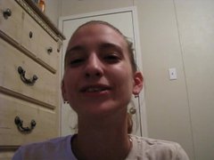This young girl loves verbal humiliation videos