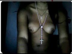 Webcam slut with cross around her neck videos