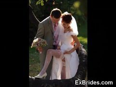 Pictures of cute amateur brides videos