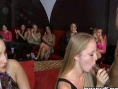 Big sex party with male stripper