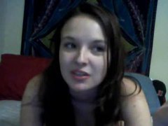 Naked teen and her webcam fun clip