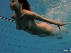 Fit big breasted beauty swims in the pool movies at find-best-pussy.com