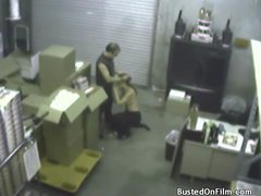 Find-Best-Pussy.com presents: Slut sucks cock in the warehouse