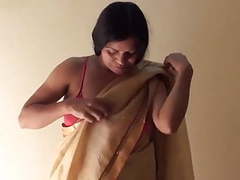 KiloSex presents: Desi aunty strip tease in shower
