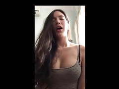 KiloVideos presents: Asian college girl with big boobs riding cock