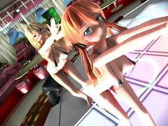 DailyAdult presents: Mmd kankore,purin