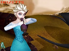 TubeHardcore presents: Elsa's bad habits
