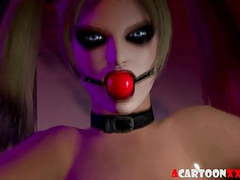Harley quinn gets hard sex lesson and creampie