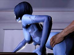 Lingerie Mania presents: Cortana taking it up the ass