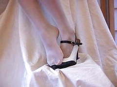 RelaXXX presents: Pantyhose foot fetich