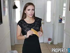 Propertysex - hot young petite realtor fucks client for sale