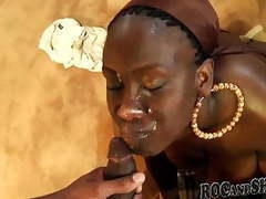 African style blowjob !!