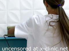Young girls exams at gyno clinic