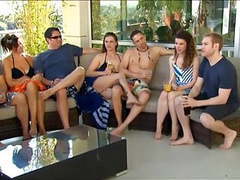RelaXXX presents: New young couple goes to a swingers party for the first time