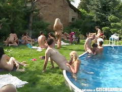 Czech open air sex party