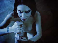 Vampire sex  - hardcore porn music video goth pov blowjob