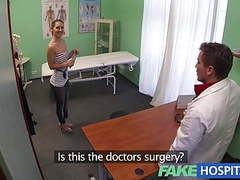 Fakehospital sexy british patient swallows doctors advice