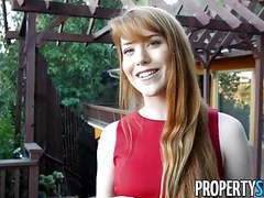 AlphaTeenies presents: Propertysex - sexual favors from redhead real estate agent