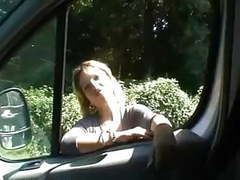 MistTube presents: French slutty hitchhiker picked up by two black guys